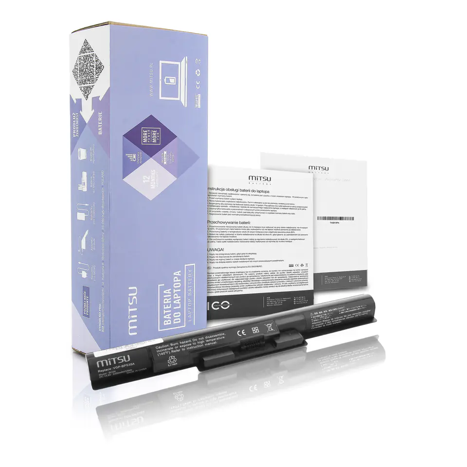 Bateria Mitsu do Sony BPS35A w sklepie Wasserman.eu