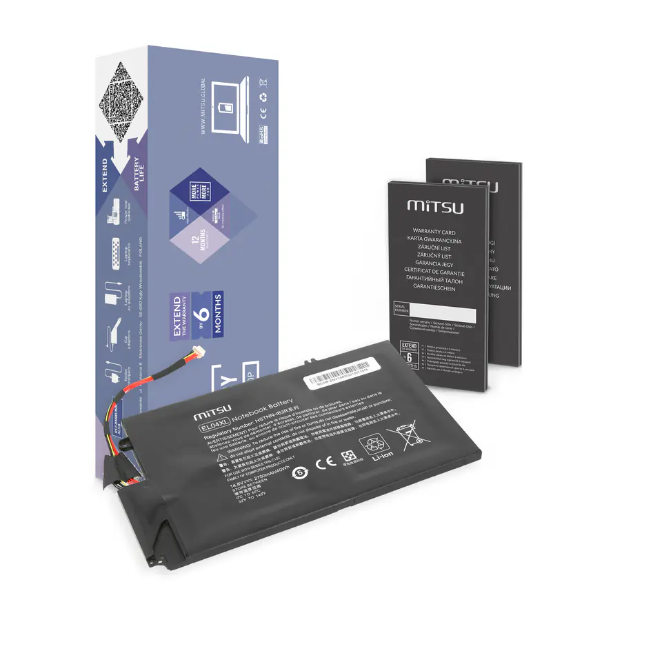 Bateria Mitsu do HP Envy 4 w sklepie Wasserman.eu