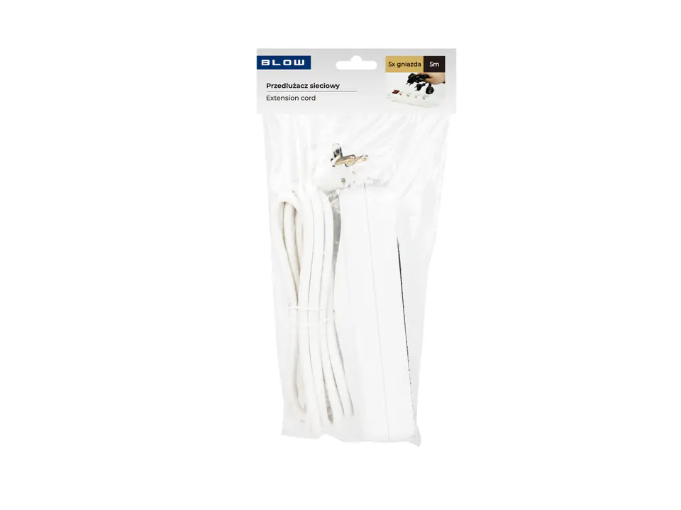⁨Blow Power strip PR-570P 5M 5GU 3x1,5MM⁩ at Wasserman.eu