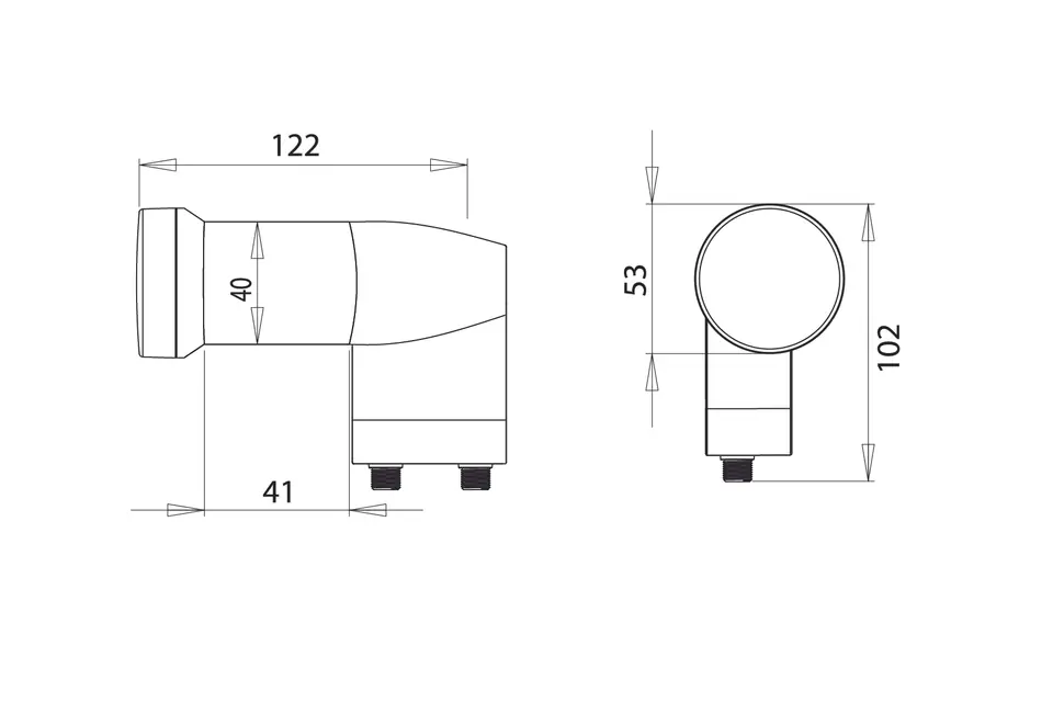 ⁨SAT DigiSAT to TWIN DS2 (1PH) Converter⁩ at Wasserman.eu