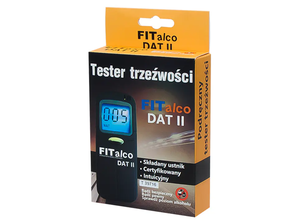 ⁨FITalco DAT II Alkomat Tester trzezwosci⁩ w sklepie Wasserman.eu