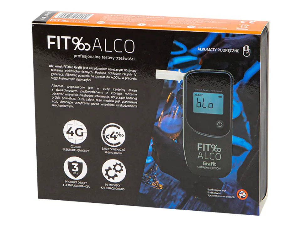 Breathalyzer Fitalco GRAFIT at Wasserman.eu