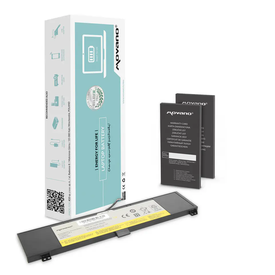 Bateria Movano do Lenovo Y50-70, Y50-80 w sklepie Wasserman.eu