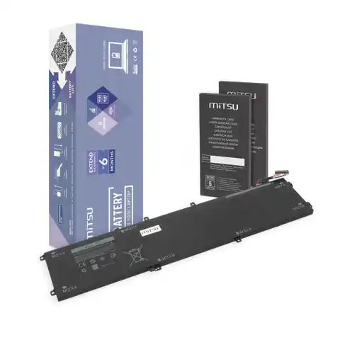 ⁨Bateria Mitsu do Dell XPS 15 9550 - 6GTPY⁩ w sklepie Wasserman.eu
