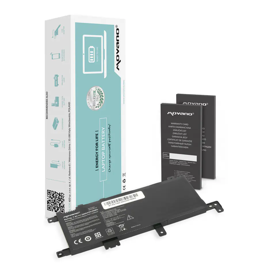 Bateria Movano do Asus F542 w sklepie Wasserman.eu