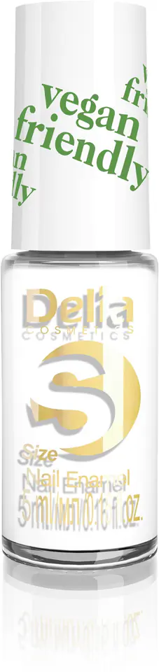 ⁨Delia Cosmetics Vegan Friendly Nail Enamel Size S No. 201 Plan B 5ml⁩ at Wasserman.eu