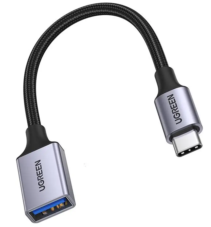 Adapter OTG USB-C/USB-A 3.0 UGREEN US378 (czarny) w sklepie Wasserman.eu