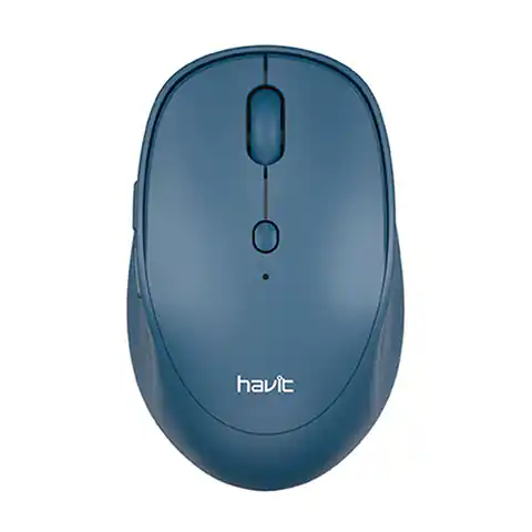 ⁨Bezprzewodowa mysz uniwersalna Havit MS76GT 800-1600 DPI (niebieska)⁩ w sklepie Wasserman.eu