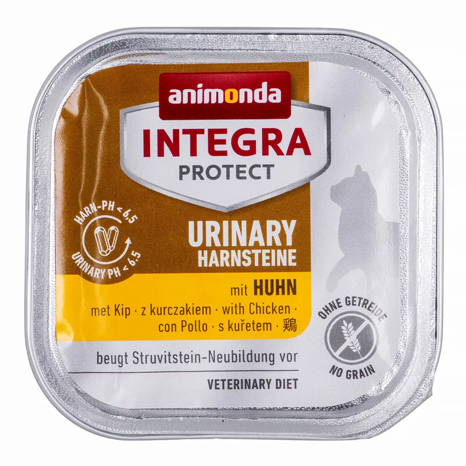 ⁨ANIMONDA Integra Protect Harnsteine dla kota smak: kurczak - tacka 100g⁩ w sklepie Wasserman.eu