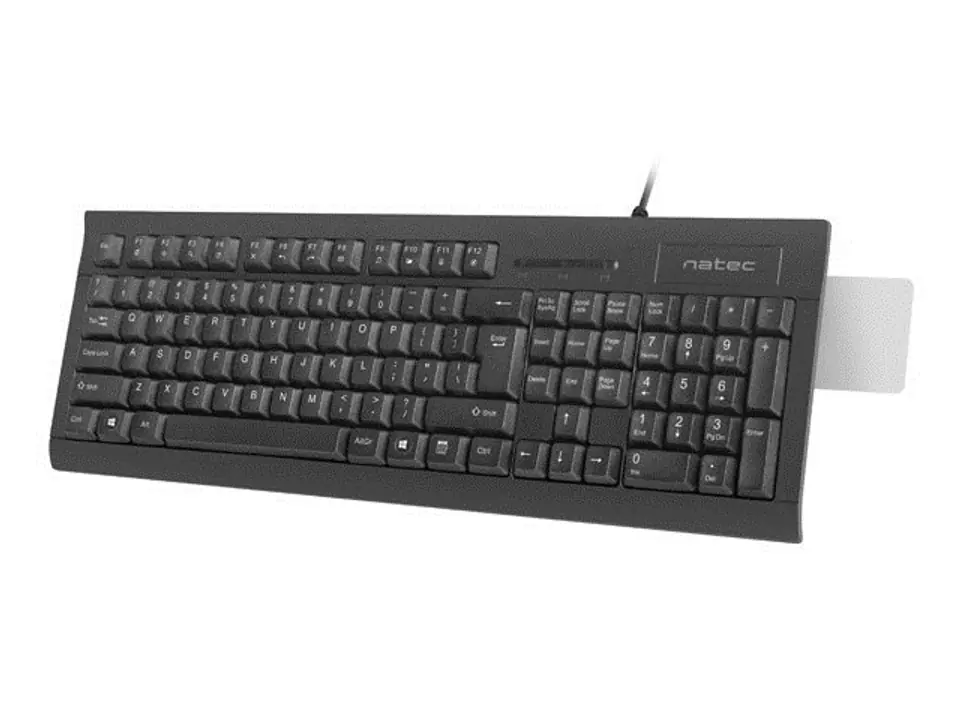 ⁨NATEC KEYBOARD WITH SMART ID CARD READER MORAY US NKL-1055⁩ at Wasserman.eu