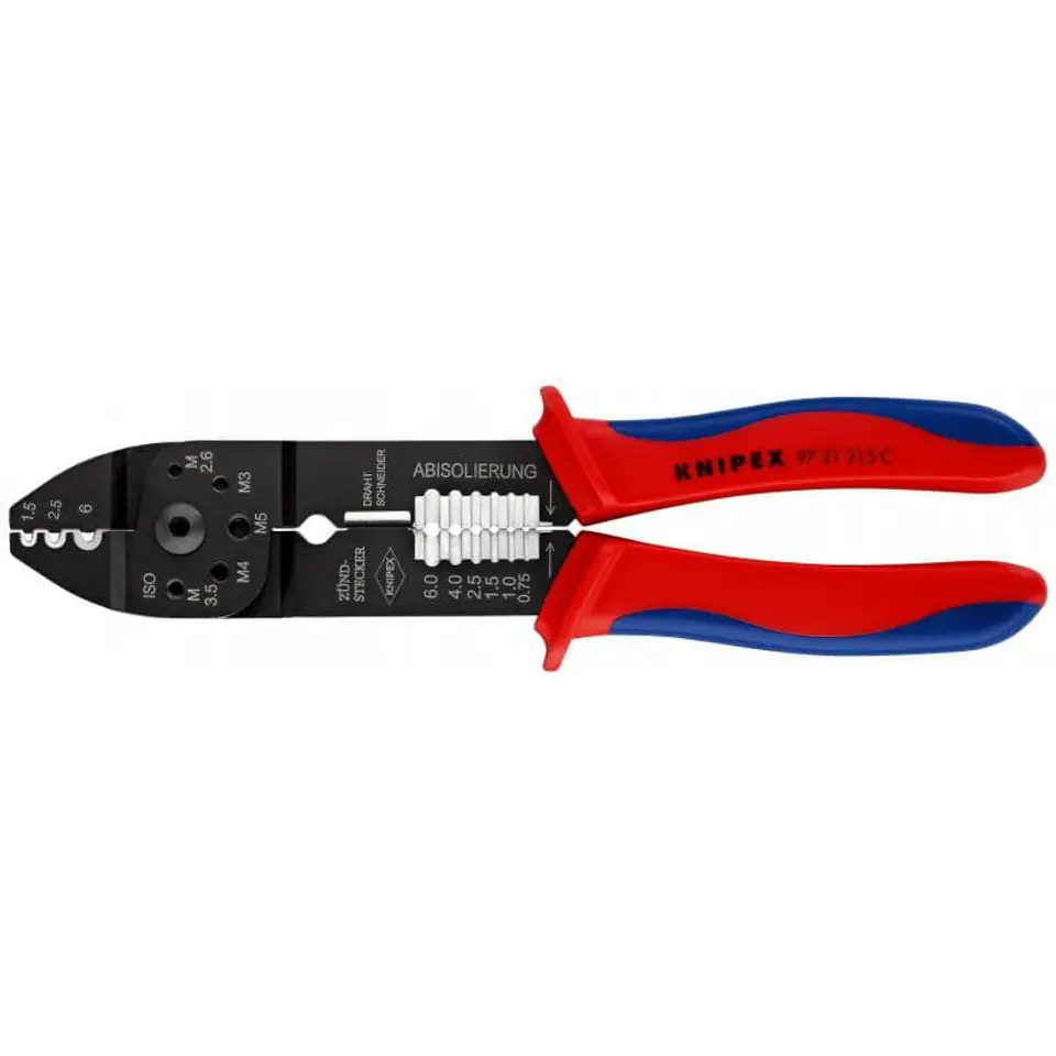 ⁨CRIMPING PLIERS FOR CABLE FITTINGS 0.5-6.0 MM⁩ at Wasserman.eu