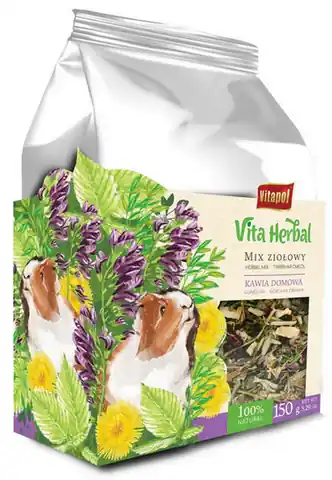 ⁨Vitapol Vita Herbal Mix ziolowy dla kawii domowej 150g⁩ w sklepie Wasserman.eu