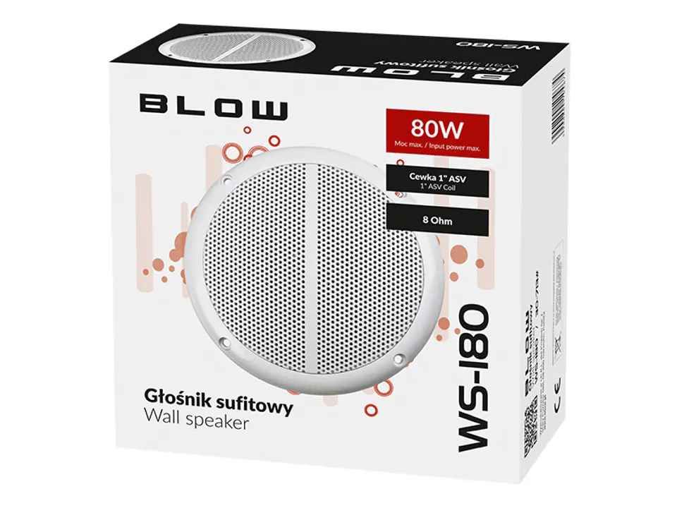 Loud. ceiling WS-180 165mm 80W/8ohm at Wasserman.eu