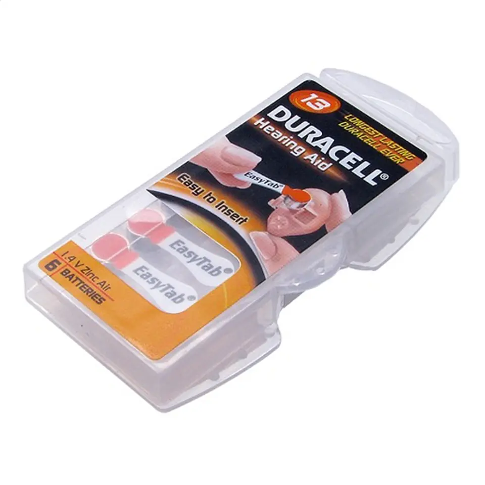 ⁨DURACELL BATTERY DA13N EASYTAB  6*PACK⁩ at Wasserman.eu