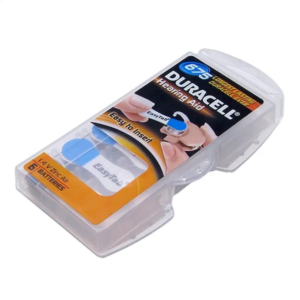 ⁨DURACELL BATTERY 675 ACTIVAIR DA675N6 BLISTER*6⁩ at Wasserman.eu