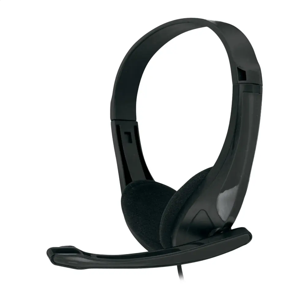 ⁨FREESTYLE HI-FI STEREO HEADSET + MIC FH4088 BLACK [43085]⁩ at Wasserman.eu