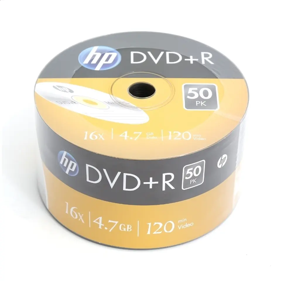⁨HP DVD+R 4.7GB 16X SP*50 14220 / 69305⁩ w sklepie Wasserman.eu