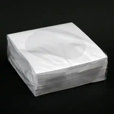 ⁨OMEGA CD ENVELOPES WITH WINDOW WITHOUT GLUE / paper sleeve w/window *100 56862⁩ at Wasserman.eu