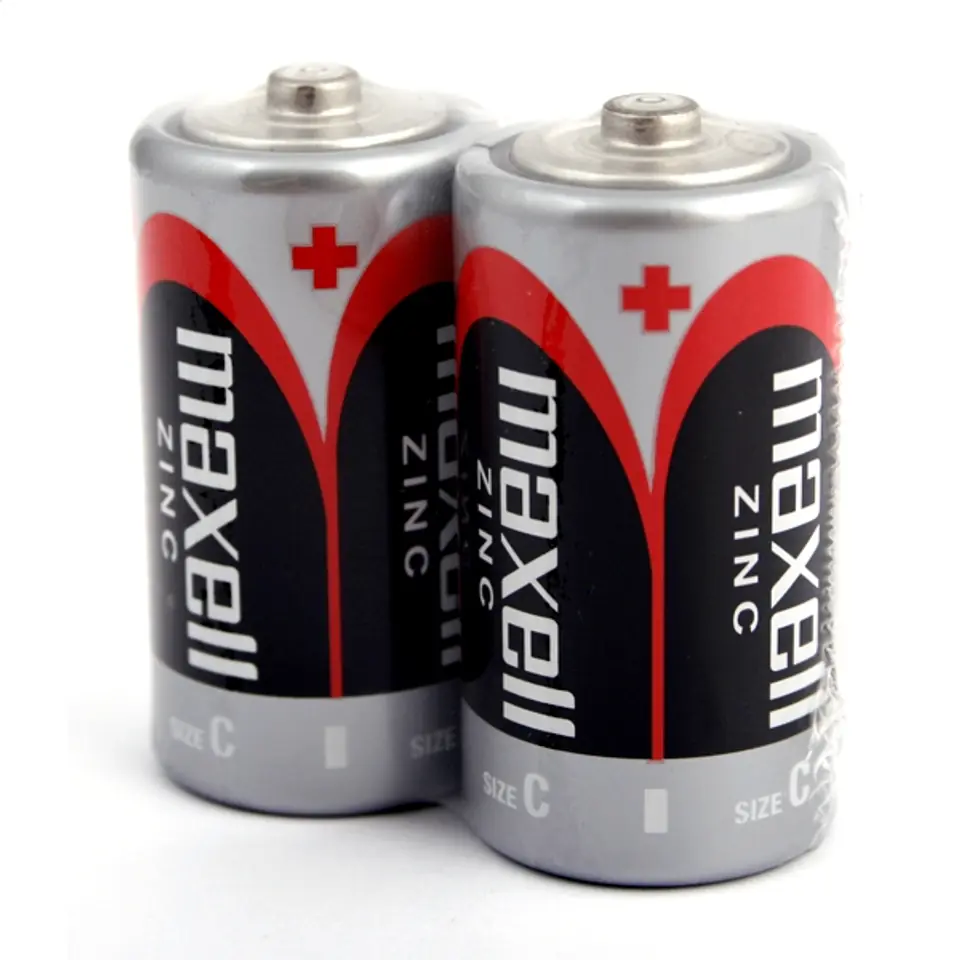 ⁨MAXELL BATTERY MANGANESE/ZINC R14 PACK*2 774404.00.EU⁩ at Wasserman.eu
