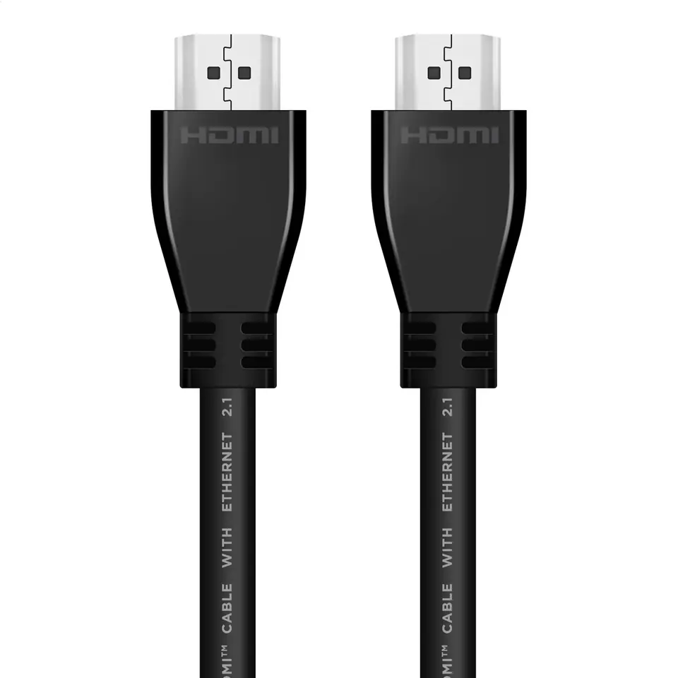 ⁨OMEGA HDMI 2.1 CABLE 8K WITH ETHERNET 1,5M BLACK [45297]⁩ at Wasserman.eu