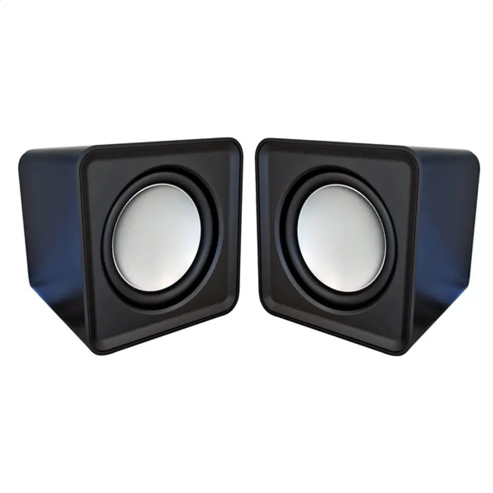 ⁨OMEGA SPEAKER GŁOŚNIK 2.0 SURVEYOR 6W USB BLACK [41583] TE⁩ w sklepie Wasserman.eu