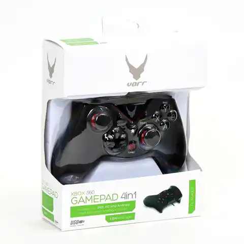 ⁨OMEGA GAMEPAD PAD DO GIER FLANKER NEW XBOX 360 PS3 ANDROID PC WIRED BLISTER [41088]⁩ w sklepie Wasserman.eu