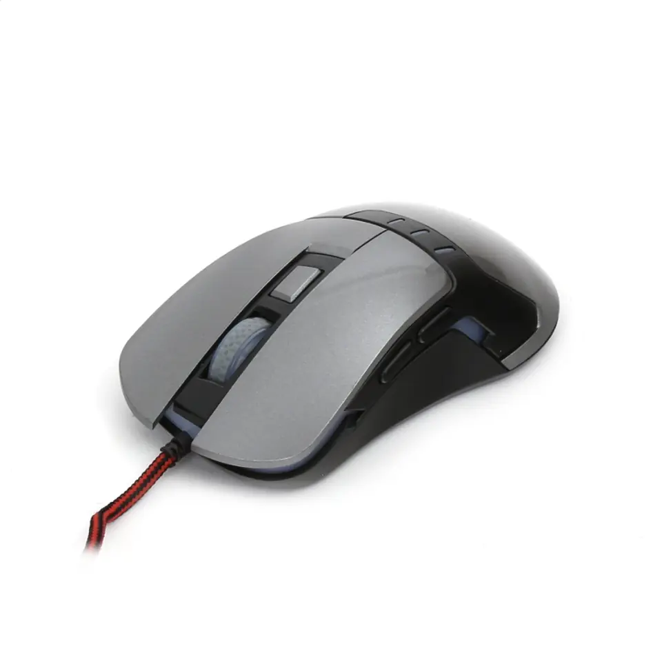 ⁨OMEGA VARR MYSZ MOUSE GAMING 1200/1600/2400/3200 DPI GREY [43764] TE⁩ w sklepie Wasserman.eu