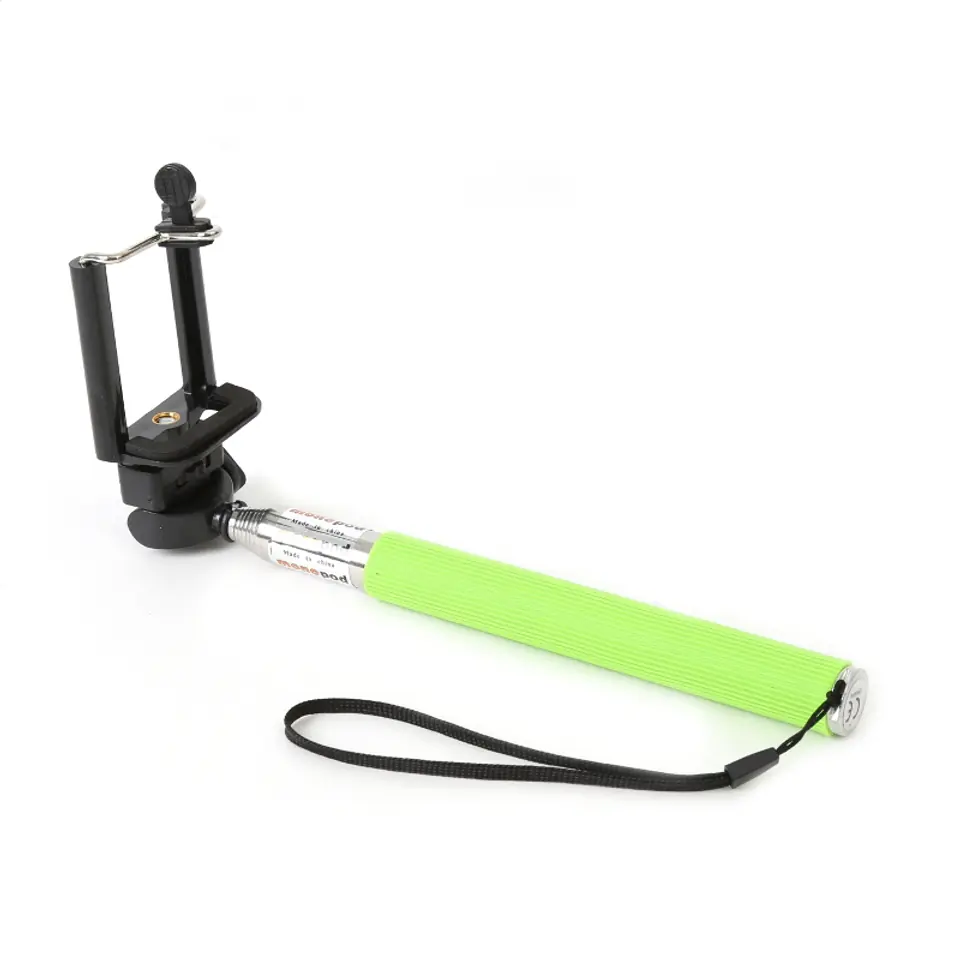 ⁨OMEGA MONOPOD - SPORT CAMERA TELESCOPIC POLE SELFIE STICK GREEN [43019]⁩ w sklepie Wasserman.eu