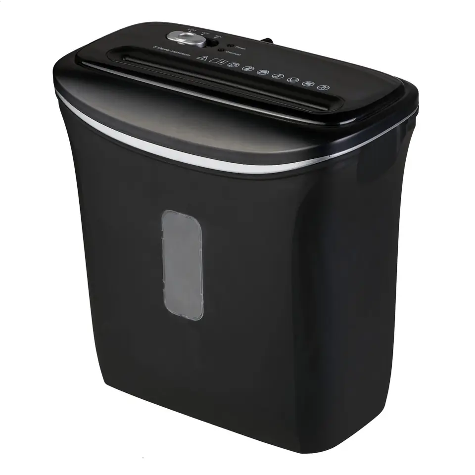 ⁨OMEGA PAPER SHREDDER ONP506C CROSS CUT 5 SHEETS 12L P4  [44436]⁩ at Wasserman.eu