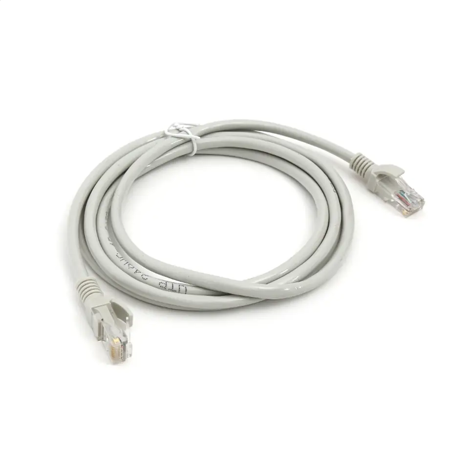 ⁨OMEGA KABEL SIECIOWY UTP  PATCH CORD CAT5e  RJ45 2M [40251]⁩ w sklepie Wasserman.eu