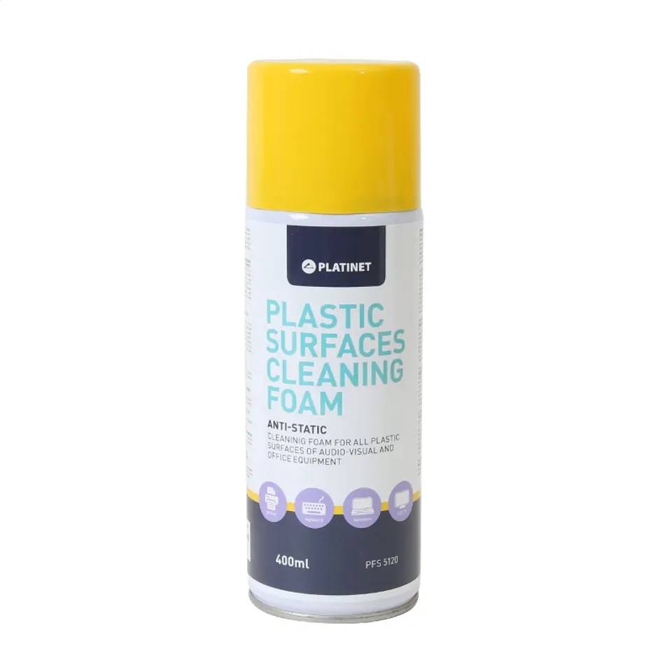⁨PLATINET PLASTIC CLEANING FOAM PIANKA DO PLASTIKU 400ML  PFS5120 [42609]⁩ w sklepie Wasserman.eu