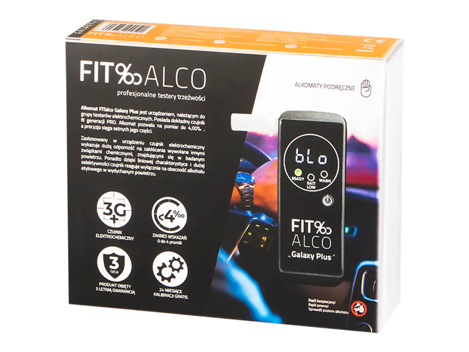 Alkomat-tester trzeź.Fitalco Galaxy Plus w sklepie Wasserman.eu