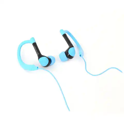 ⁨PLATINET IN-EAR EARPHONES  SŁUCHAWKI+ MIC SPORT PM1072 BLUE [42937] TE⁩ w sklepie Wasserman.eu