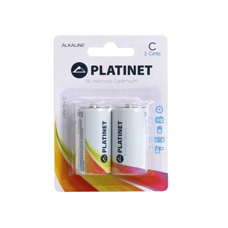 ⁨PLATINET BATTERY ALKALINE PRO LR14  BLISTER*2 [43732]⁩ at Wasserman.eu