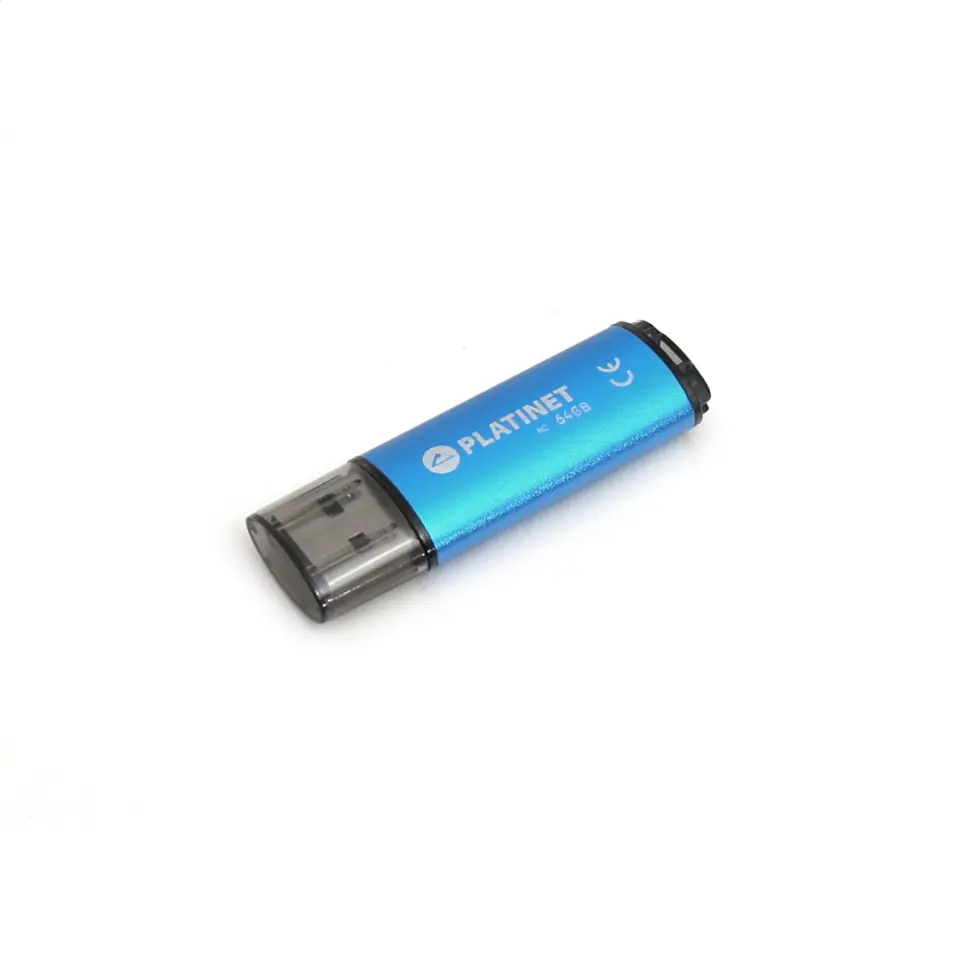 ⁨PLATINET PENDRIVE USB 2.0 X-Depo 64GB BLUE [43611]⁩ w sklepie Wasserman.eu