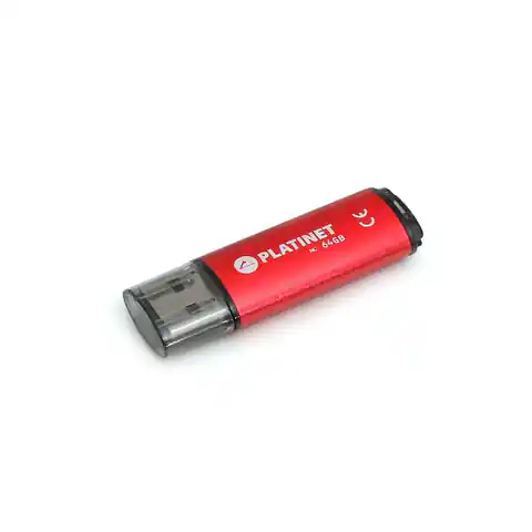 ⁨PLATINET PENDRIVE USB 2.0 X-Depo 64GB RED [43612]⁩ w sklepie Wasserman.eu