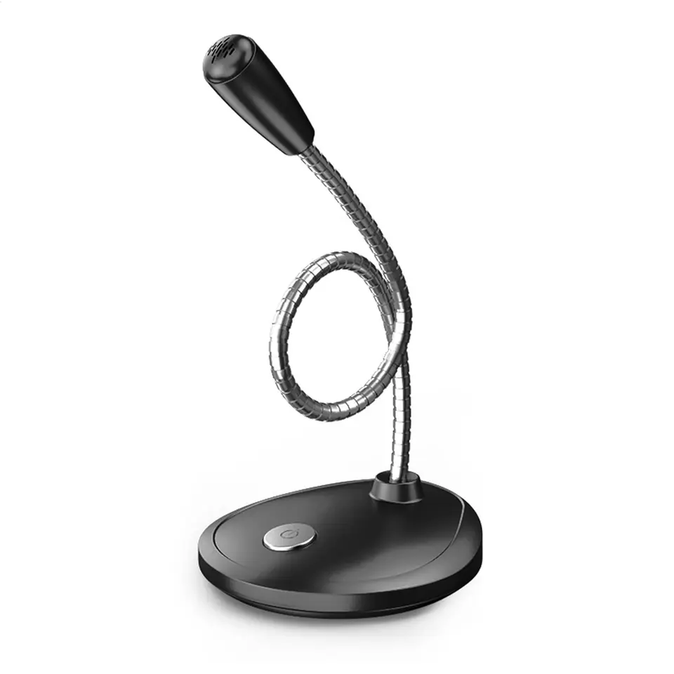 ⁨PMOD1 PLATINET MICROPHONE OFFICE/HOME DESKOP USB BLACK⁩ at Wasserman.eu