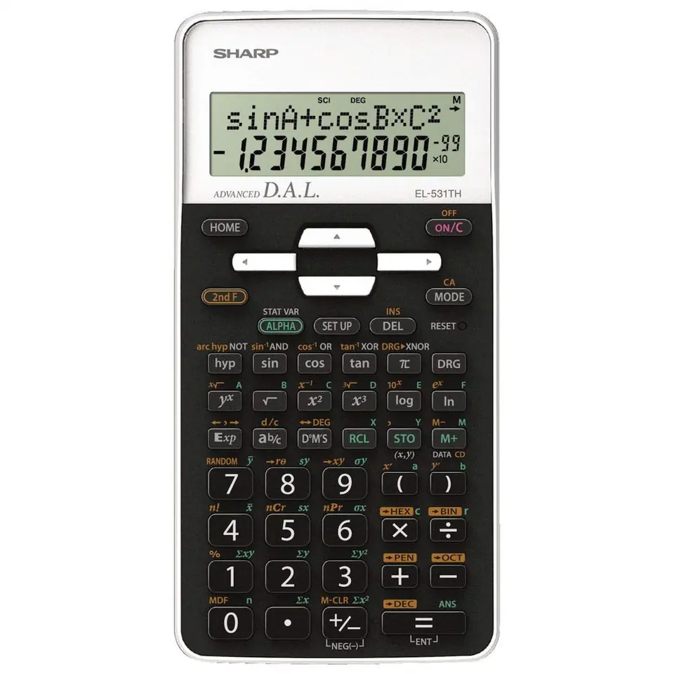 ⁨SHARP CALCULATOR SCIENTIFIC BLISTER PINK  SH-EL531THBPK⁩ w sklepie Wasserman.eu