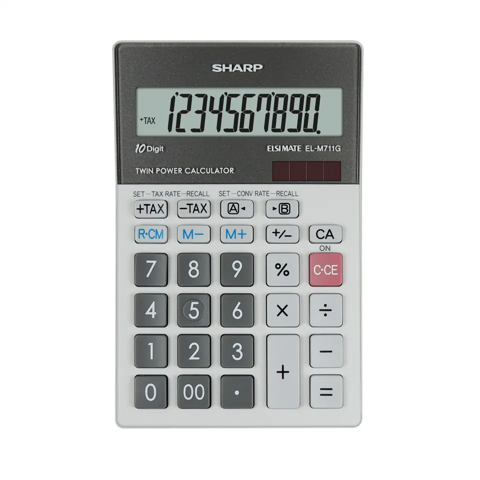 ⁨SHARP CALCULATOR DESKTOP BOX ELM711GGY⁩ w sklepie Wasserman.eu