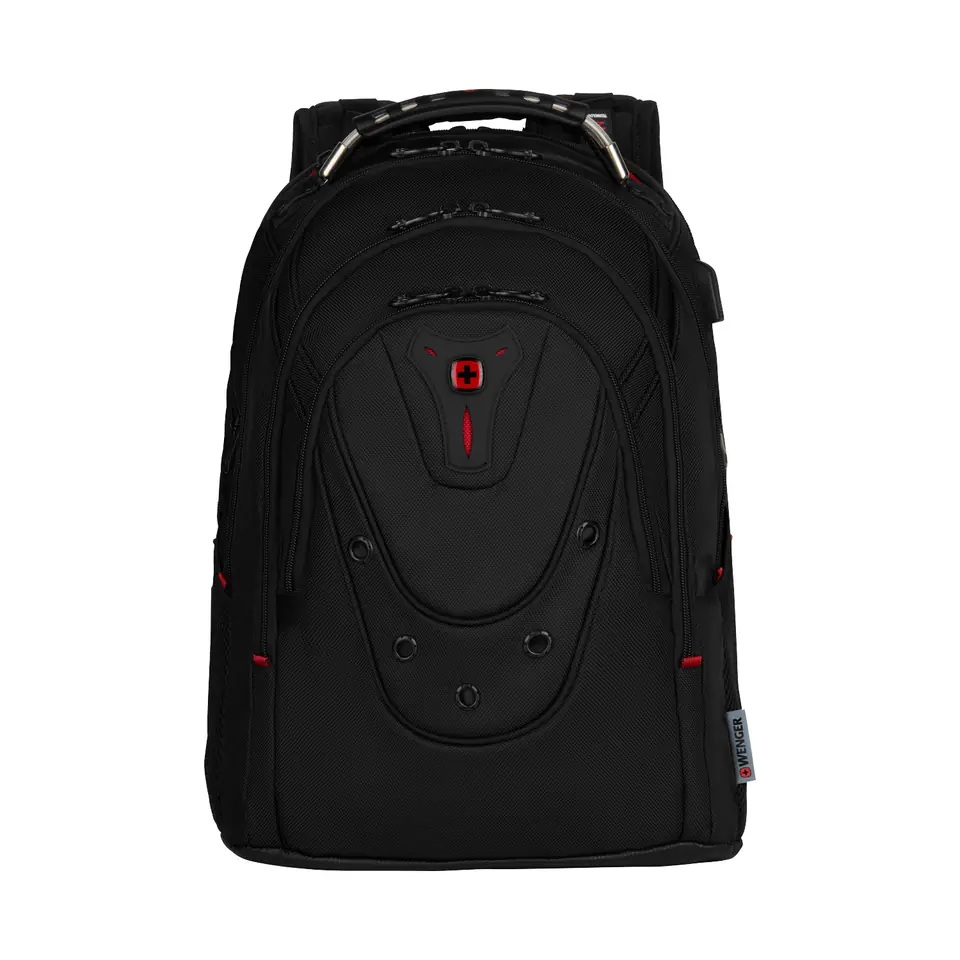 ⁨Wenger Ibex Ballistic Deluxe 17" Laptop Backpack Black ( R ) 606493⁩ at Wasserman.eu