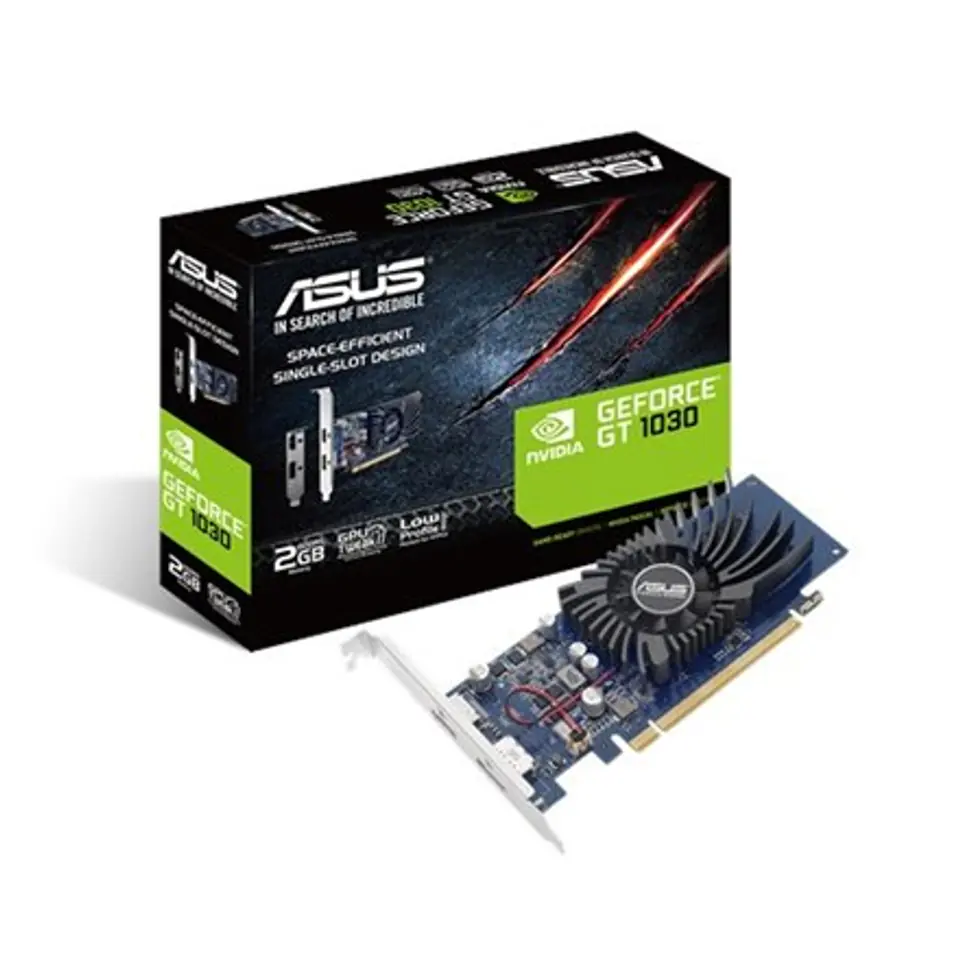 ⁨ASUS GT1030-2G-BRK NVIDIA GeForce GT 1030 2 GB GDDR5⁩ at Wasserman.eu