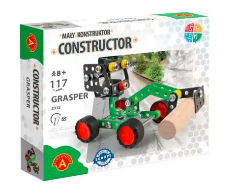 ⁨Little Constructor Grasper construction set⁩ at Wasserman.eu