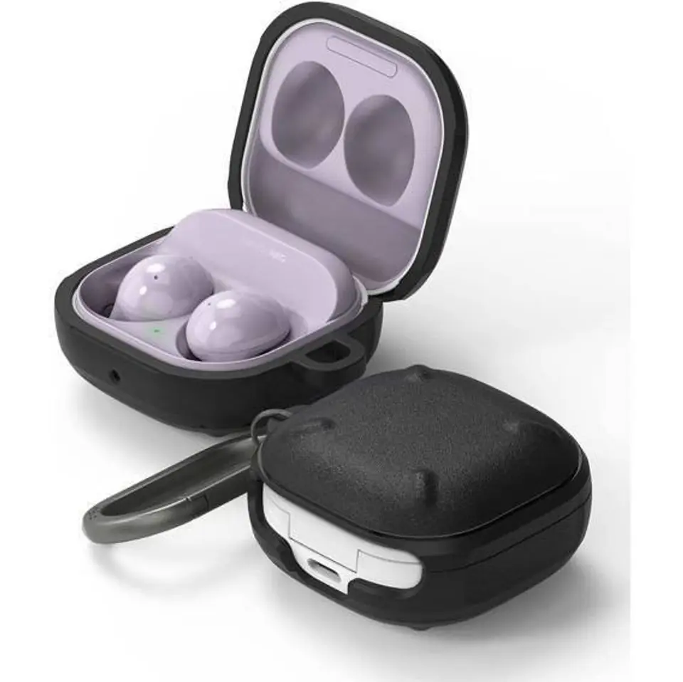 ⁨Gehäuse GALAXY BUDS 2 PRO / 2 / LIVE / PRO Ringke Onyx schwarz⁩ im Wasserman.eu