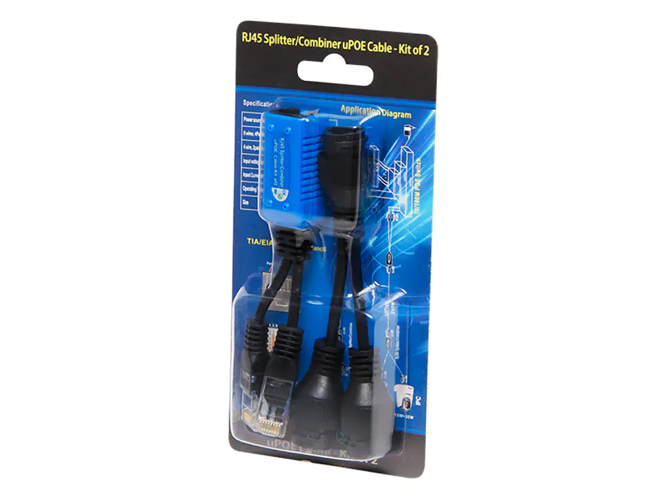 Rozdzielacz sygnału IP + POE JR-RF102 w sklepie Wasserman.eu