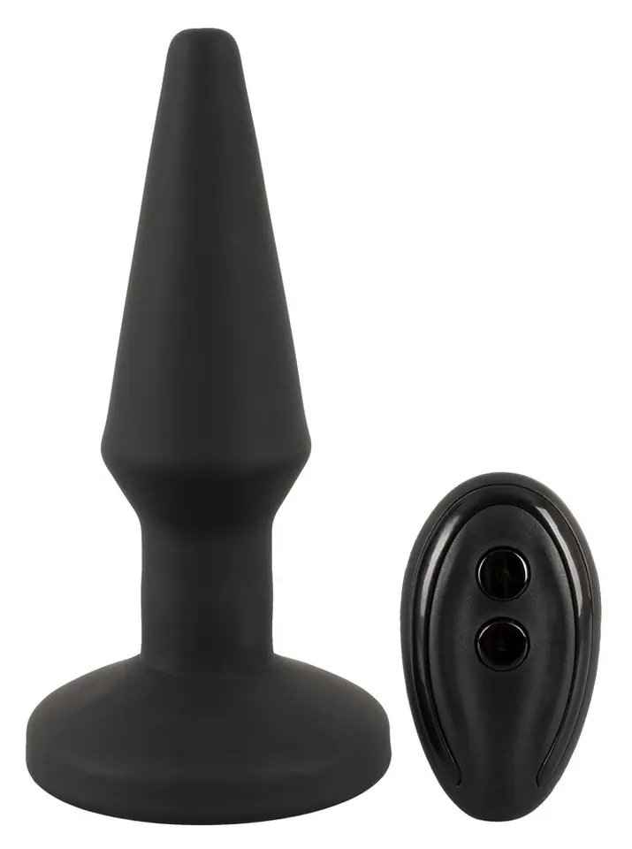 ⁨Korek analny pompowany z wibracjami 14,5 cm Anos⁩ w sklepie Wasserman.eu