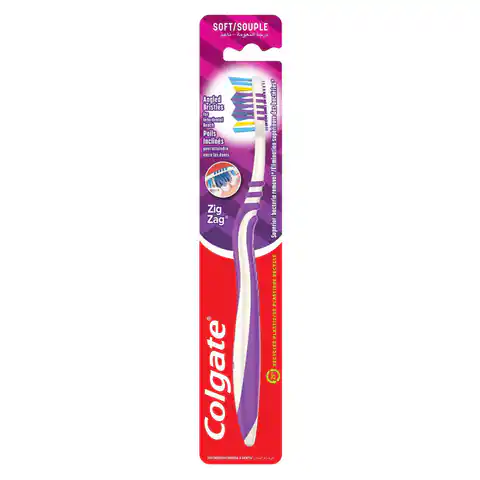 ⁨Colgate ZigZag Soft Toothbrush⁩ at Wasserman.eu