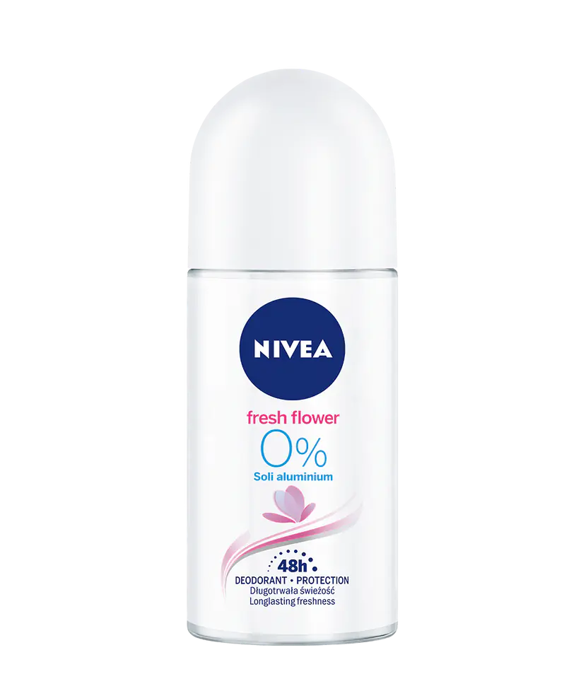 ⁨Nivea Fresh Flower Antyperspirant Roll-on 50 ml⁩ w sklepie Wasserman.eu