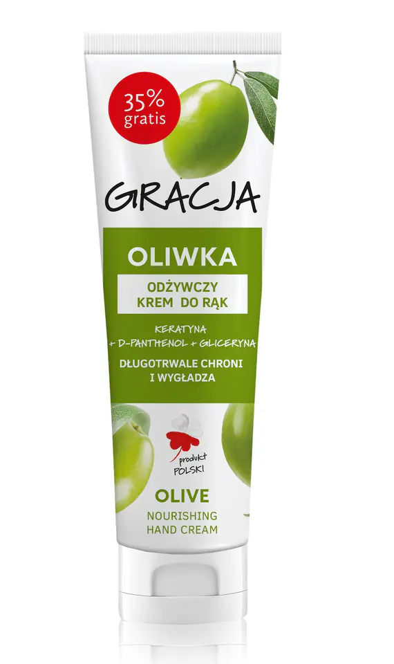 ⁨Gracja Krem odżywczy do rąk Oliwka 100ml⁩ w sklepie Wasserman.eu