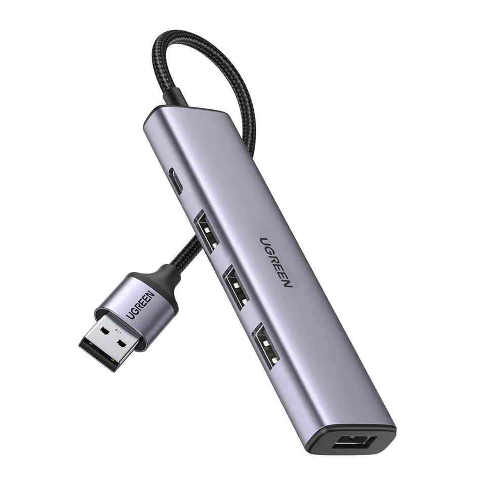 ⁨UGREEN 5in1 Adapter Hub, USB to 4x USB 3.0⁩ at Wasserman.eu