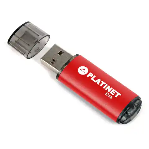 ⁨PLATINET PENDRIVE USB 2.0 X-Depo 32GB RED [42969]⁩ at Wasserman.eu